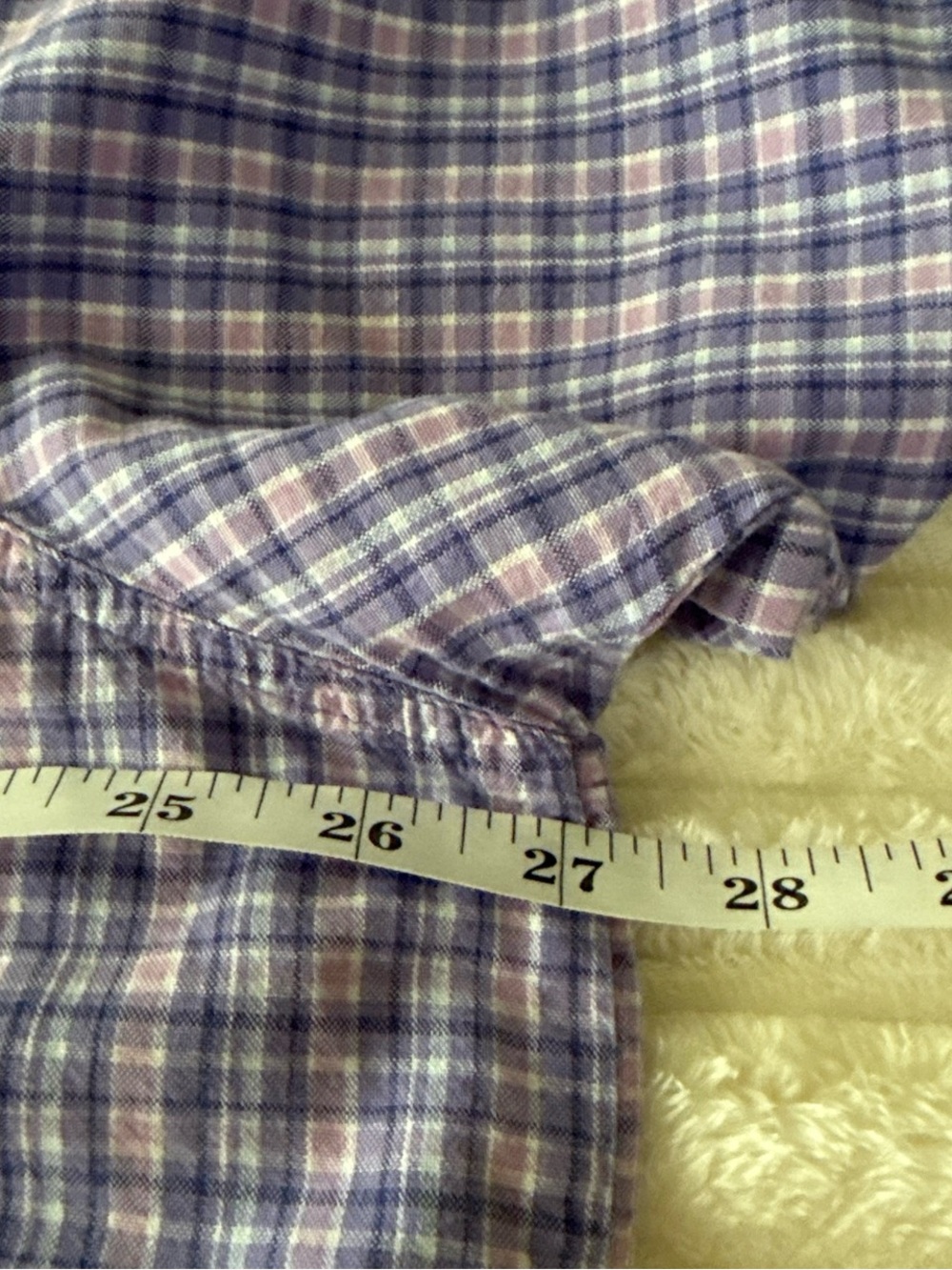 Looney Tunes Tweety Bird Plaid Button Front Shirt Women’s 22W 24W Purple Y2K - Picture 7 of 9